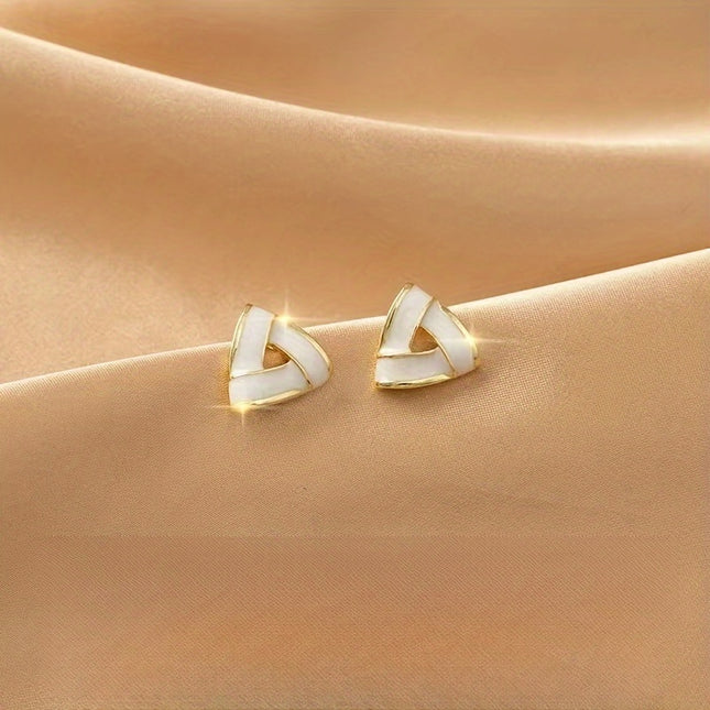 Silvery Needle Earrings 2023 Trendy Korean Style Tassel