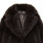 Artificial Fur Short Coat Jacket