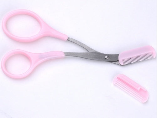 Beauty tools eyebrow scissors with eyebrow comb Main Image