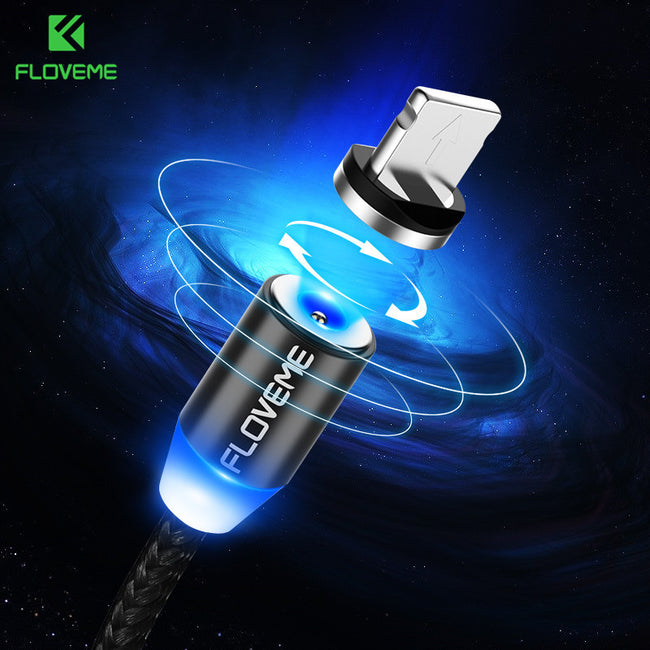 Compatible with Apple, Magnetic Micro USB Cable For Android and IOS Devices Main Image