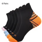 Pink 2+Orange 2+Light Blue 2 / Size S/M (EU-36-42)