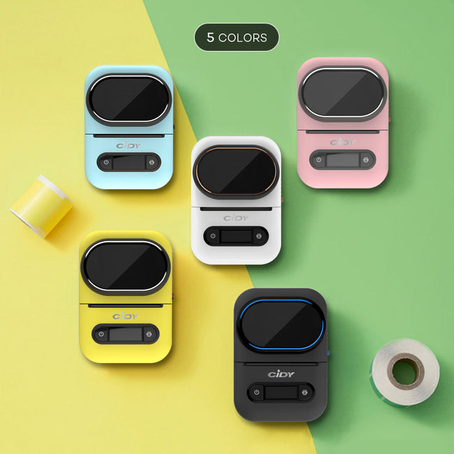 Handheld Wireless Bluetooth Portable Printer Hover Image