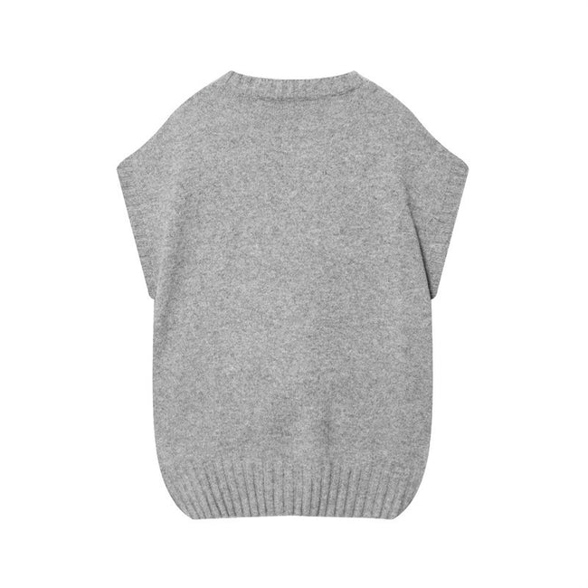 Fashion Knitted Oversized Vest Sweater Main Image