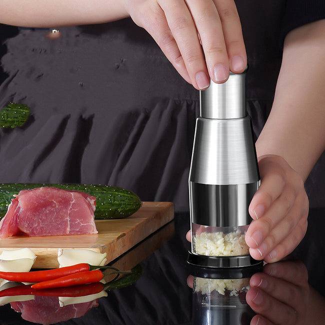 Garlic Crusher Onion Chopper Multipeler Vegetables Chopper Manual Garlic Press Machine Garlic Squeezer Kitchen Gadget Main Image
