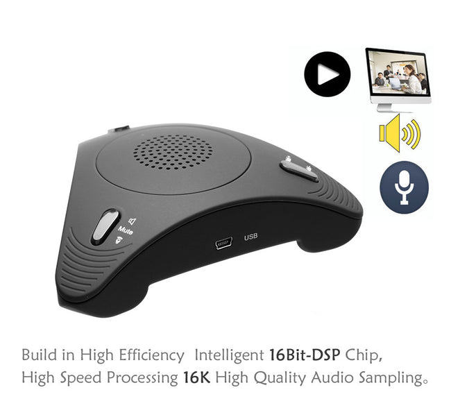 Video Conference Omnidirectional Microphoneconference Microphone Echo Canceller USB Free Drive Main Image