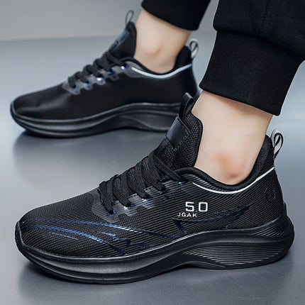 Mens Plus Size Lightweight Breathable Mesh Running Sneakers