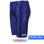 Men's Five-point Anti-embarrassment Swimming Trunks Shark Skin Quick-drying Tight Training Swimming Trunks