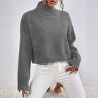 Loose Versatile Basic Pullover Women