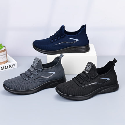 Mens Slip On Athleisure Shoes Lightweight Breathable