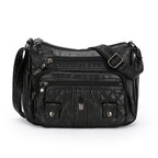 New Washed Fashion All-match Shoulder Messenger Bag