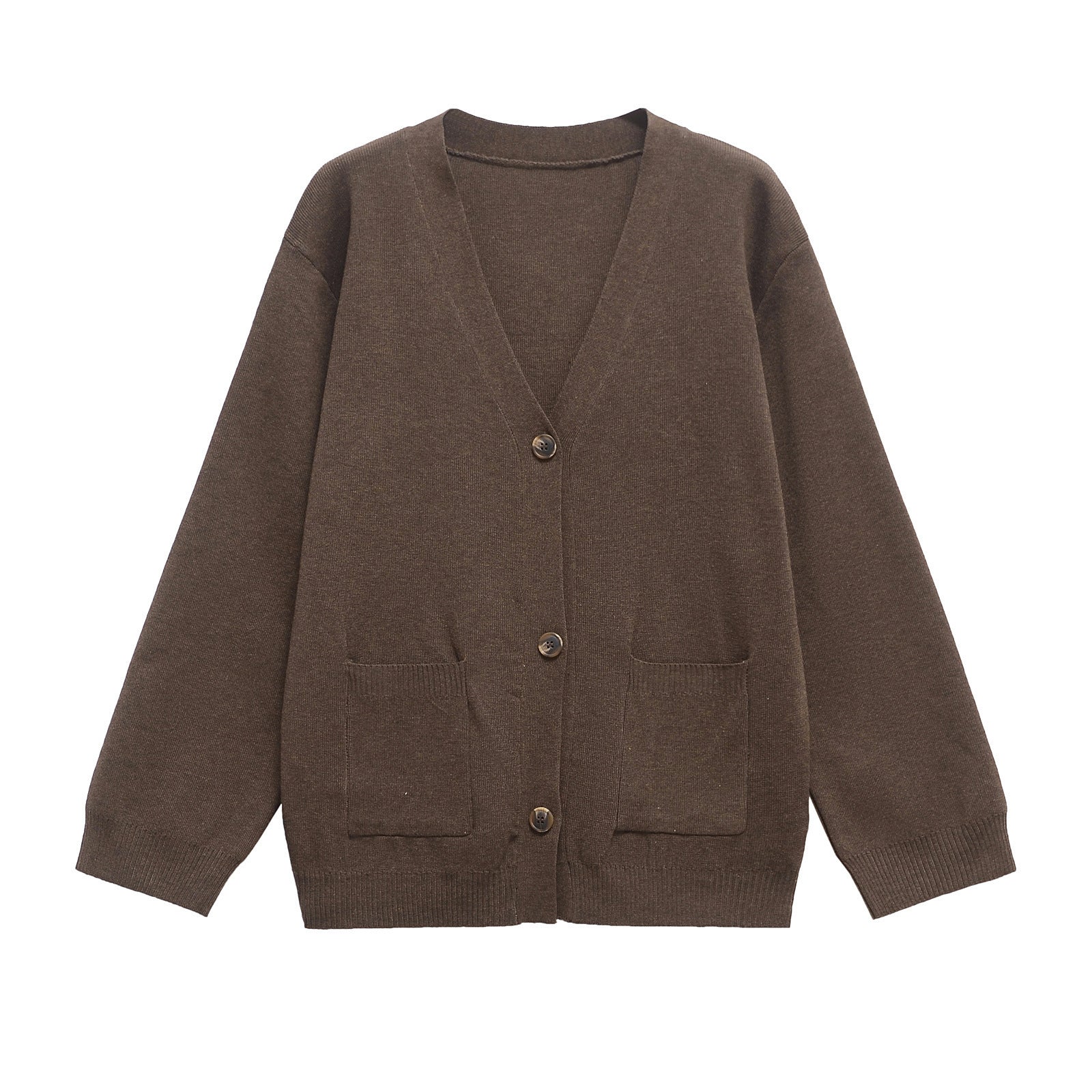 Long Sleeve Sweater Fashionable Elegant Knitted Cardigan