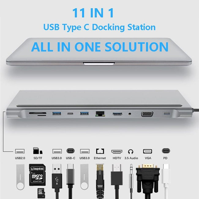Hub laptop expansion dock Main Image