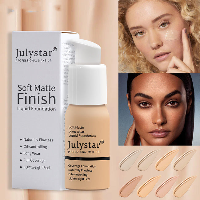 Waterproof Lasting Non Take Off Makeup Concealer Liquid Foundation Beauty Makeup Hover Image