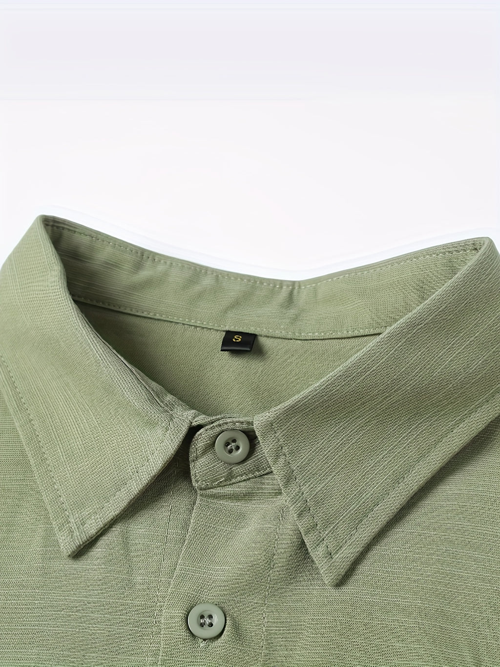 Loose Colored Lapel Long-sleeved Casual Men's Shirt For Teenagers