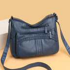 Large Capacity Multi-compartment Middle-aged And Elderly Women's Cross-body Bag Casual Small Square Bag