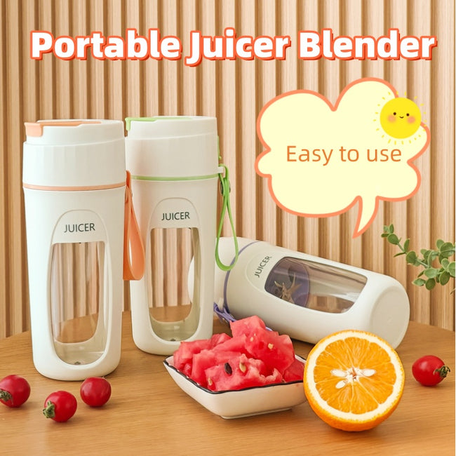 Portable Blender Electric USB Charging Outdoor Automatic Juicer Cup Juice Maker Kitchen Supplies Hover Image
