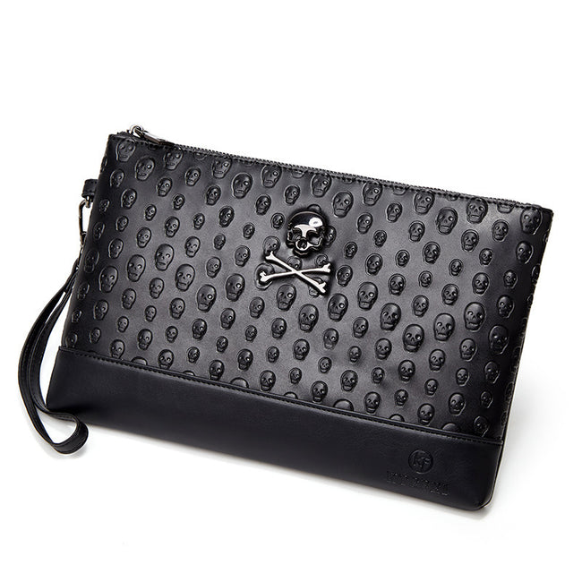 Retro Men's And Women's Skull Clutch Main Image