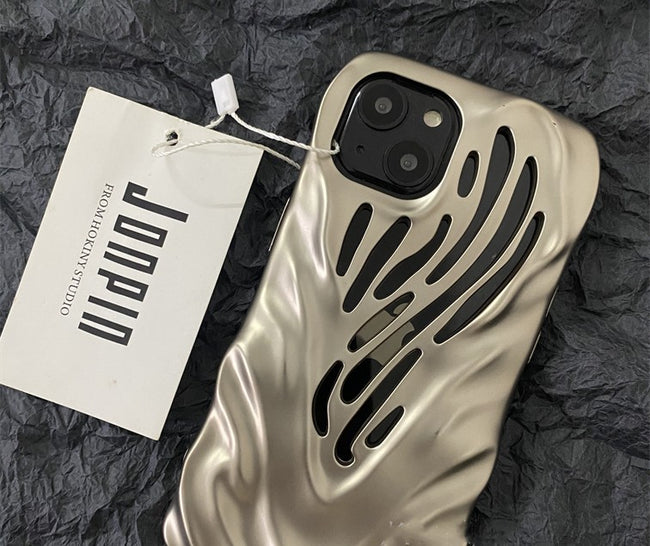Titanium Gray Wind Hollowed Out Suitable For 1413 Phone Cases Main Image
