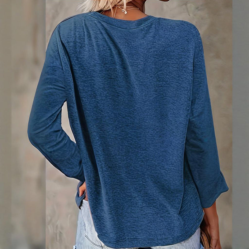 Christmas Shirts For Women, Cute Christmas Tree Graphic Long Sleeve T-Shirt, Funny Holiday Xmas Top For Party, Family Matching PJ Outfit