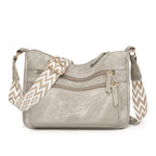 Large Capacity One Shoulder Crossbody New Women's Soft Leather Backpack Bag