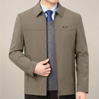 New Spring And Autumn Men's Coat Middle-aged And Elderly Jacket