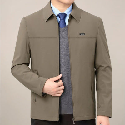 New Spring And Autumn Men's Coat Middle-aged And Elderly Jacket