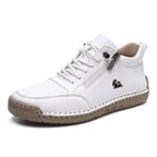 Handmade Stitching Female Soft Bottom Flat Shoes Casual