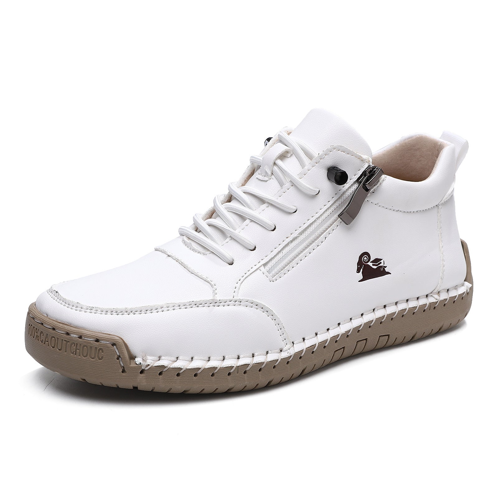 Handmade Stitching Female Soft Bottom Flat Shoes Casual