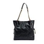 Special Design Large Capacity Black Diamond Chain Shoulder Handbag