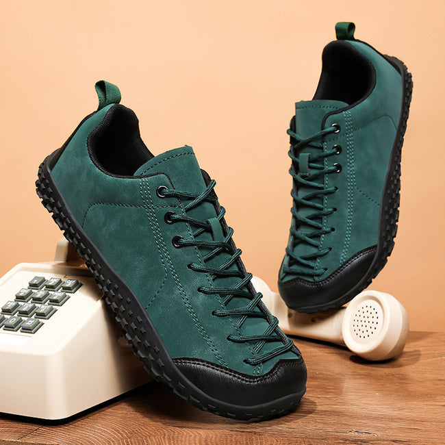 Large Size German Training Shoes Wide Toe Outdoor Hiking Shoes Bare Feet Casual Shoes Hover Image