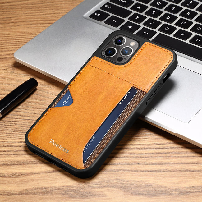 Phone  Business Back Leather Card Phone Case Hover Image