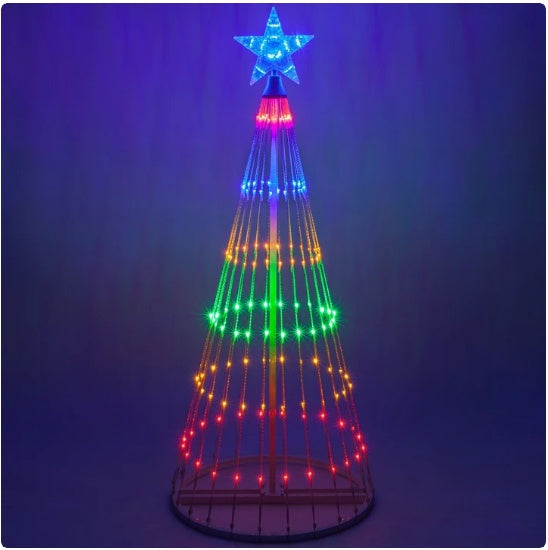 Multi Color LED Animated Outdoor Christmas Tree Lights Christmas Lights Christmas Garden Countryard Decorations Main Image