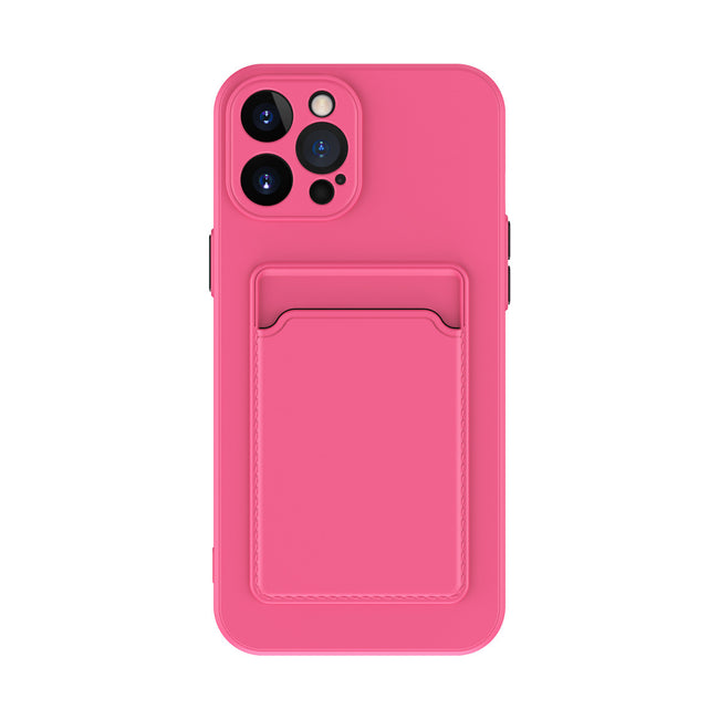 Simple Pure Color Liquid Silicone Phone Case Main Image