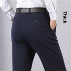 Elastic Dad Suit Trousers For Middle-aged And Elderly People