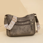 Large Capacity One Shoulder Crossbody New Women's Soft Leather Backpack Bag