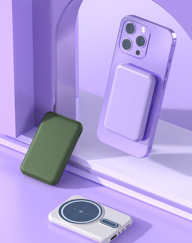 Magnetic Suction Charging Bank Wireless Charging Bank Mobile Power Supply Main Image