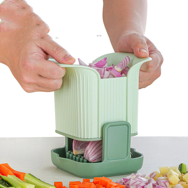 Multifunctional Vegetable Chopper French Fries Cutter Household Hand Pressure Onion Dicer Cucumber Potato Slicer Kitchen Tools Hover Image