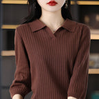 Women's Loose Slimming Inner Sweater