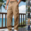 Multi-pocket Cargo Pants Men's Loose Casual Pants