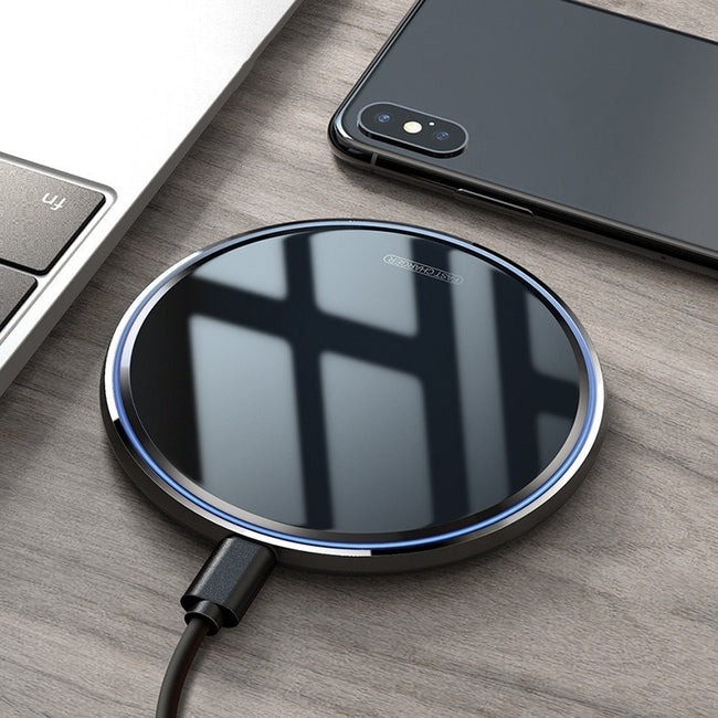 Cross-Border 10W Mirror Wireless Charger Fast Charge Hover Image
