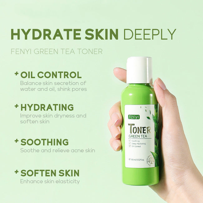 Green Tea Toner 100ml Moisturizing Lotion Skin Care Products Main Image