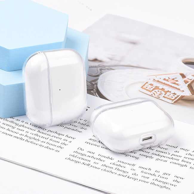 Transparent Case For Airpods 2 3 Pro 1 Case PC Clear Earphone Cover For Air Pods Pro 2 3 1 Earpods Case Charging BOX Shell Main Image