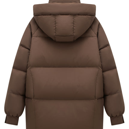 Women Winter Duck Down Coat Relaxed Fit Machine Washable