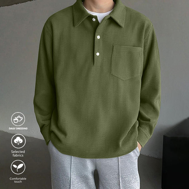 American Retro Casual Bottoming Shirt Main Image