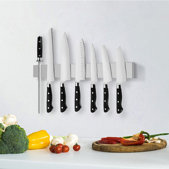 Kitchen Wallmounted Kitchen Knife Storage Rack Hover Image