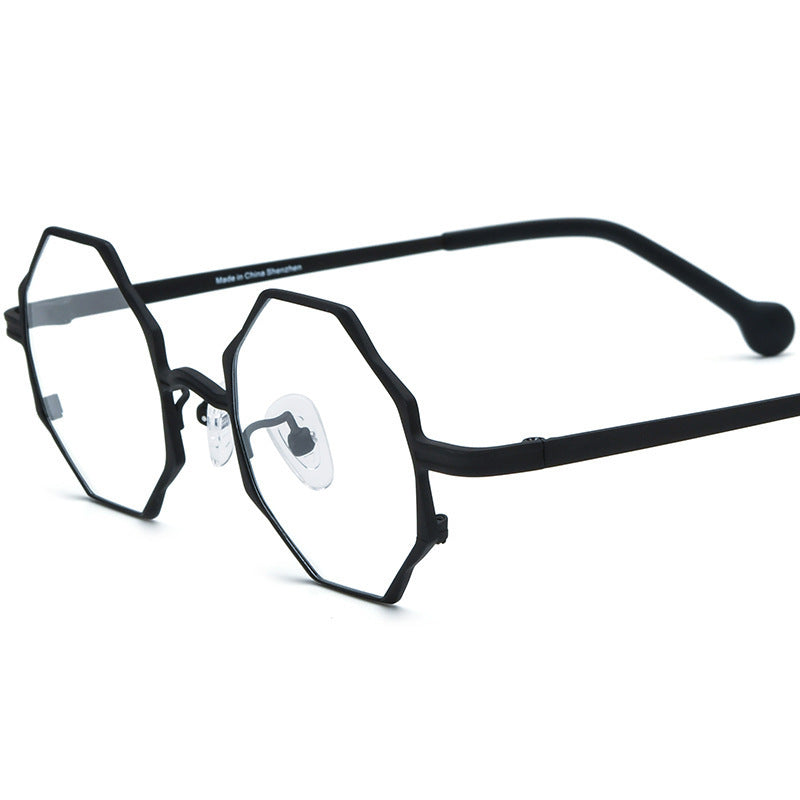 Women's All-match Multicolor Ultra-light Pure Titanium Myopia Glasses