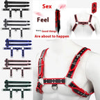 Strap Corset Toy Wear Leather Edge-wrapped Strap Binding