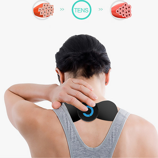 Cervical Massage Paste EMS Intelligent Shoulder Cervical Massager Physical Therapy Neck Massage Hover Image