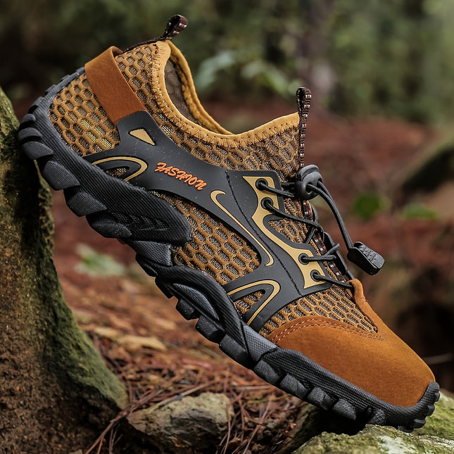 Breathable Slip On Hiking Shoes For Men Women All Season
