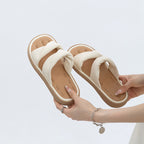 Thick-soled Sofa Soft Slippers Flat Flip-flops Comfortable Sandals